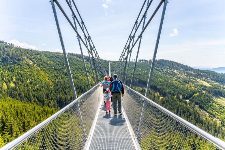 Balade sur le Sky Bridge