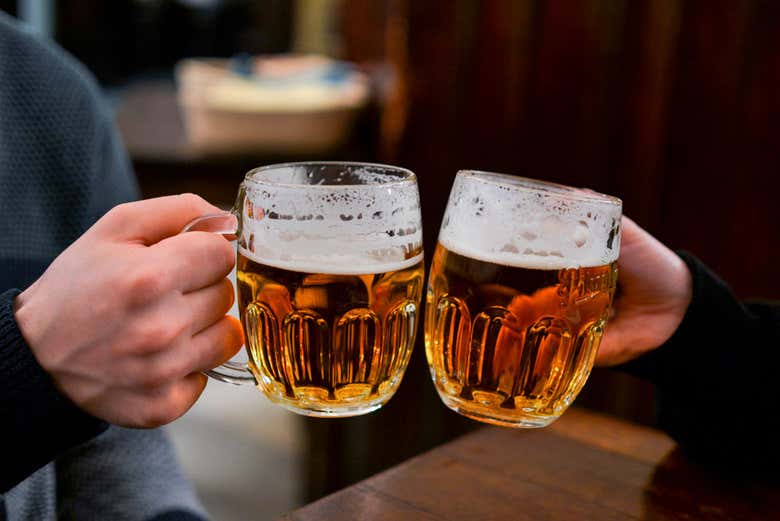 La bière Pilsen de Prague