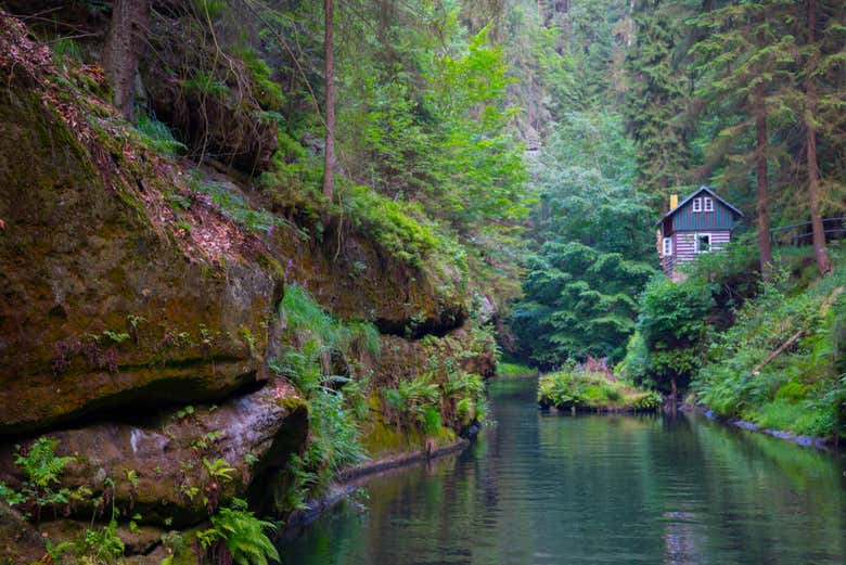 Les gorges de Kamenice