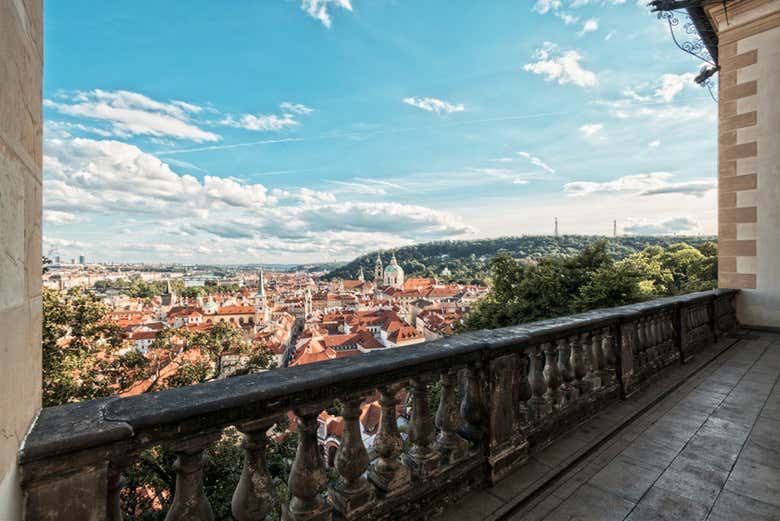 La vue depuis le Palais Lobkowicz