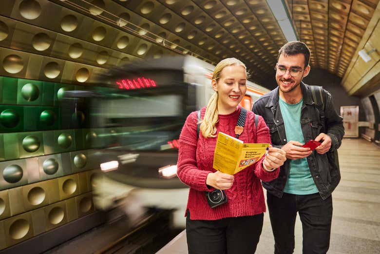 Utilisez les transports en commun de Prague