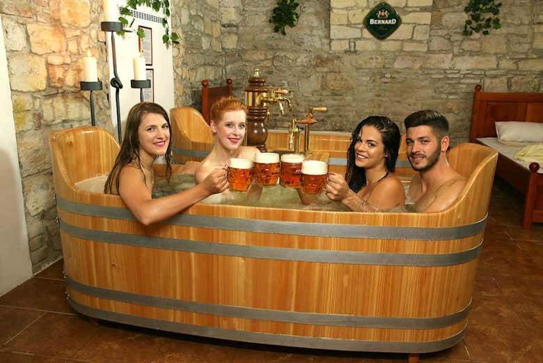Spa à la bière dans Prague
