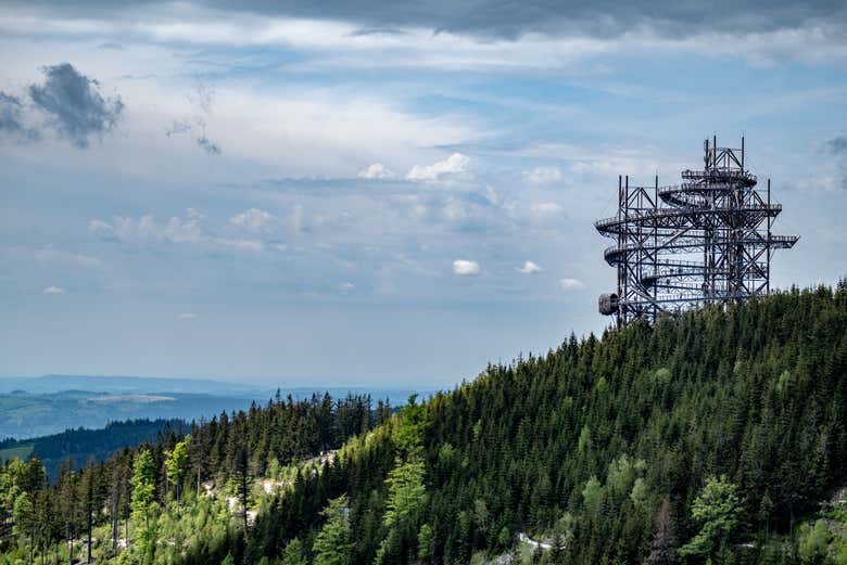 Vue depuis le Sky Walk