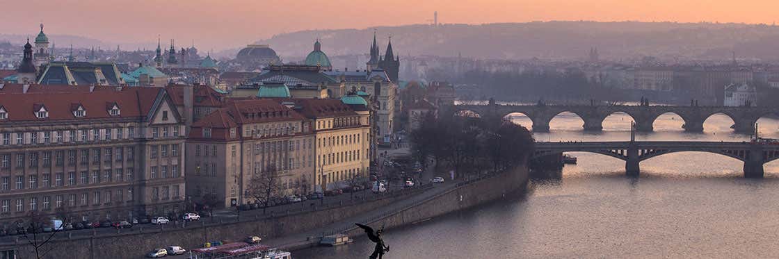 Balade en bateau sur la Vltava